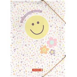 Brunnen Sammelmappe Happy Hippie A4 Gelb/Orange/Violett