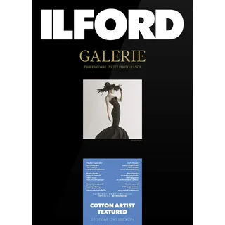Ilford Galerie Cotton Artist Textured 310 gsm A3 - 297 mm x 420 mm 25 Blatt