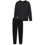 SCHIESSER Herren Schlafanzug Uncover by Pyjama in Schwarz | Gr.: 56
