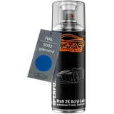 TRISTARcolor RAL 5002 Ultramarinblau glänzend 2K Acryl Spraydose Sprühdose Spritzlack Sprühlack 400 ml schnelltrocknend