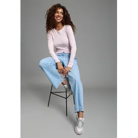 KangaROOS Weite Jeans knöchellang Blau 80