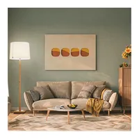 Herzblut Stehleuchte Titos, Holz, weiß, 160 cm hoch, E27