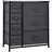Homcom Schubladenkommode 63,5 x 71 x 30 cm Dunkelgrau