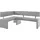 OTTO home Charissa Eckbank hellgrau 190 x 90 x 140 cm