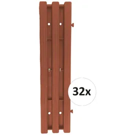 Hti-Living Rollweg Nessa 30 x 262 cm rot