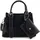 HARPA SELUNE Damen Henkeltasche mit Mini-Geldbörse schwarz