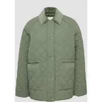 S.Oliver - Steppjacke mit Cord-Details, Damen, grün, 36