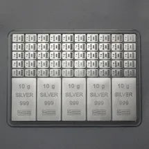 esg | valcambi Silbertafel (100x 1g Feinsilber) "CombiBar"