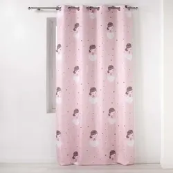 Douceur d intérieur  Vorhänge, Gardinen, Jalousien PETITE PRINCESSE  in Rosa, 140x260 cm