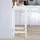 vidaXL Bartisch 50 x 50 x 110 cm Weiß