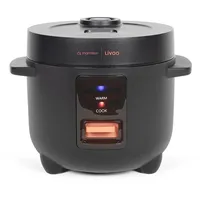 LIVOO Reiskocher schwarz 1,2 l