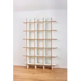 Tojo Aktenregal 140 x 32 x 210 cm Weiß