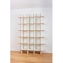 Tojo Aktenregal 140 x 32 x 210 cm Weiß