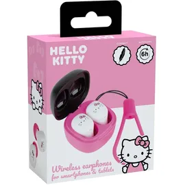 KONIX Hello Kitty Kabellose Kopfhörer Schwarz und Rosa
