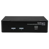 Startech StarTech.com 2 Port DisplayPort KVM Switch mit Audio