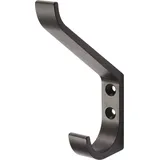 Hermeta Haken Aluminium 86,5 mm schwarz