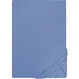 Castell Spannbettlaken Jersey 140 x 200 - 160 x 200 cm ozeanblau