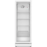 SCHOEPF GKS300S - 300 L - gewerblicher Getränkekühlschrank - Umluft - Glastür-Kühlschrank - 4 verstellbare Drahtablagen - Weiß - 169cm Höhe