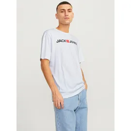 JACK & JONES JJECORP OLD LOGO TEE rot/weiß/schwarz XXL