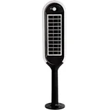 V-Tac Außenstandleuchte Aluminium 15,5 cm mit Bewegungsmelder 5 W IP65 schwarz