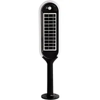 V-Tac Außenstandleuchte Aluminium 15,5 cm mit Bewegungsmelder 5 W IP65 schwarz