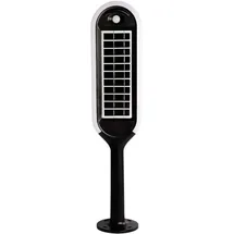 V-Tac Außenstandleuchte Aluminium 15,5 cm mit Bewegungsmelder 5 W IP65 schwarz