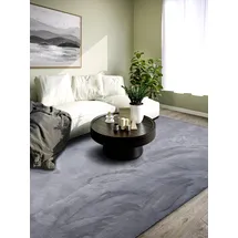 Villeroy & Boch Leon Hochflorteppich 200 x 290 cm Grau