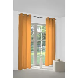 Wirth Vorhang WIRTH "Dim out", orange, B:142cm H:245cm, Polyester, Gardinen, nach Maß