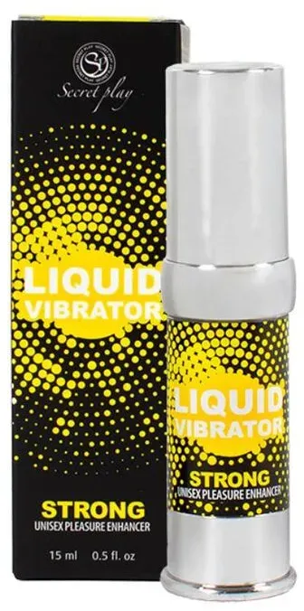 SECRETPLAY  Flüssiger Vibrator Unisex Stimulator stark 15 ml