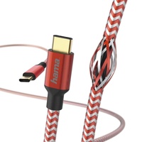 Hama Ladekabel und Datenkabel "Reflective" (USB-C auf USB-C, USB