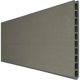 GROJA Einzelprofil Steckzaun 180 x 25,3 cm Grau