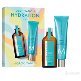 Moroccanoil Destination Hydration – Haar- und Handpflegeset Light (1 Set)