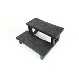 Steinbach Doppelstufe schwarz 70 x 33 x 22 cm