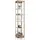 K-Möbel Vitrine Sammlervitrine 176 x 37 x 33 cm Braun