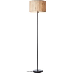 Brilliant Stehlampe Wimea Holz, Textil, Natur Braun