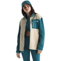 The North Face Damen Yumiori Full Zip Gravel/Space/Blue Eclip,