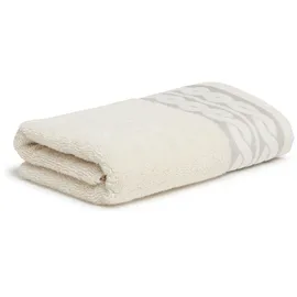 Möve Cosy Knits Handtuch 50 x 100 cm Nature/Cashmere