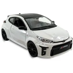 Maisto 32909 - Modellauto - Toyota Yaris '21 (weiß, Maßstab 1:24)