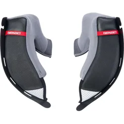 HJC RPHA 70 Carbon Wangenpolster, grau, Größe 30 mm