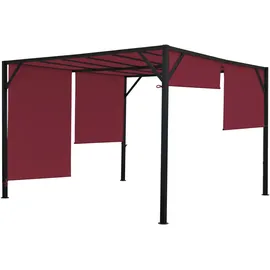 MCW Pergola Beja 3 x 3 m Bordeaux