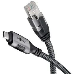 goobay USB-C auf RJ45 Adapterkabel 10 m