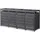 ML-Design Mülltonnenbox 4er mit Pflanzdach 260 x 80 x 124 cm anthrazit
