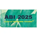 Egeria ABI 2025«, Leaves Druck Abitur 75x150cm 100% Baumwolle Duschtuch Strandtuch