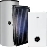 Junkers Bosch GC98WA-012 mit Gas-Brennwerttherme GC9800iWA 30 P, 5 x FKC, BS750