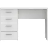 Forte MONTPELLIER Schreibtisch 110 x 60 cm Weiß