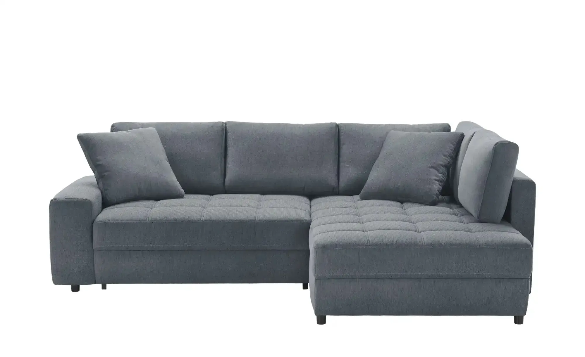 bobb Polsterecke  Arissa de Luxe ¦ grau ¦ Maße (cm): B: 268 H: 91 T: 215.0
