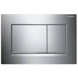 Geberit Betätigungsplatte SIGMA30 glanz-chrom, 2-Mengen-Spülung - 115883KH1