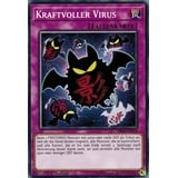 SR06-DE034 - Kraftvoller Virus - Common - DE - im Set mit Ultrapro Toploader - Yugioh