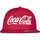 MERCHCODE Coca Cola Logo Snapback Kappe rot onesize