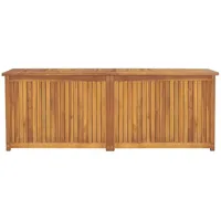 VidaXL Gartenbox 150x50x55 cm Massivholz Teak